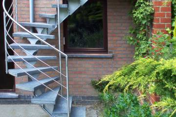 SPIRWILL EXT : escalier extérieur en aluminium