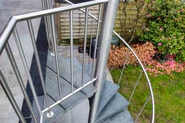 OUTINOX : escalier colimaçon en inox pour l'extérieur | Spira