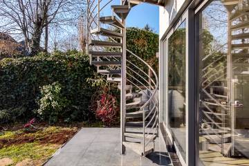 OUTINOX : escalier colimaçon en inox pour l'extérieur | Spira