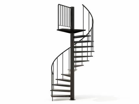 CLASSIC : Escalier colimaçon industriel et minimaliste | SPIRA